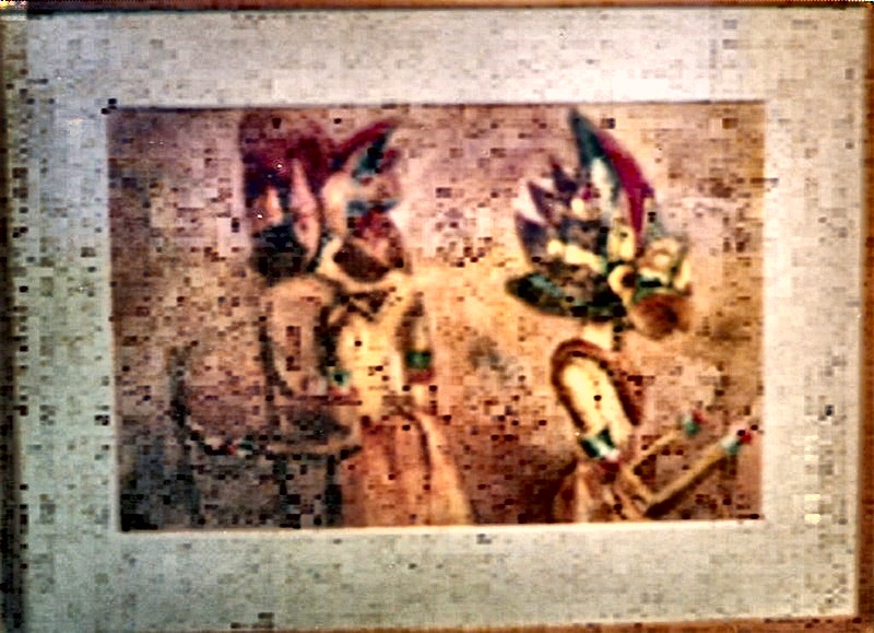 Watercolor by Alie — Wayang puppets